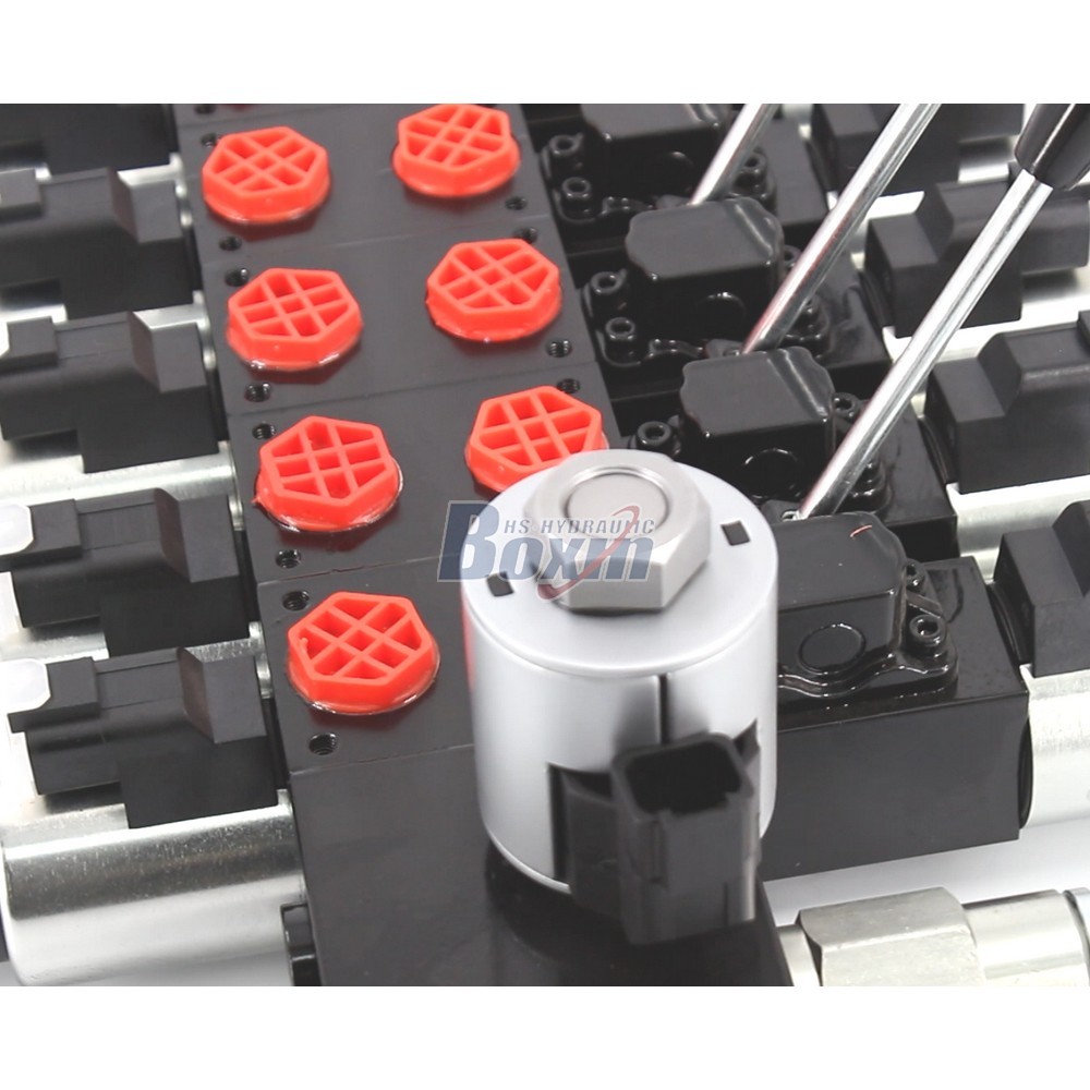 Seeking Global Distributors and Wholesalers for DCV56 Solenoid 5 Spool Sectional Valve detail image